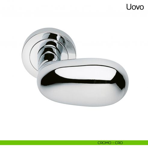 Maniglia per porta Uovo Manital cromato