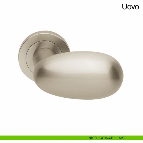Maniglia per porta Uovo Manital nikel satinato