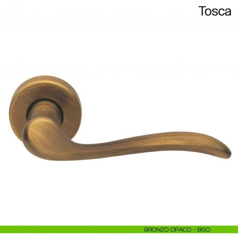 Maniglia per porta Tosca Manital bronzo opaco