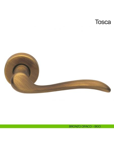 Maniglia per porta Tosca Manital bronzo opaco