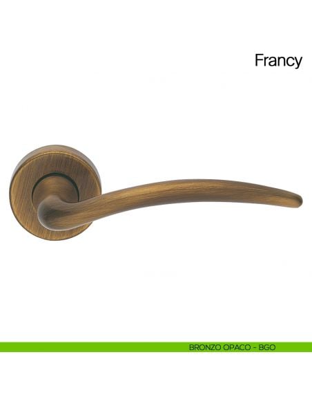 Maniglia per porta Francy Manital bronzo opaco