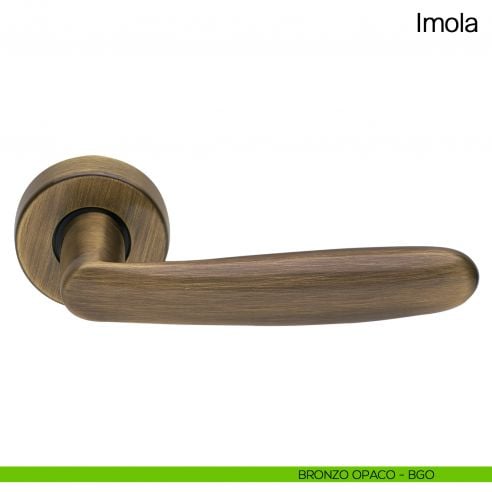 Maniglia per porta Imola Manital bronzo opaco