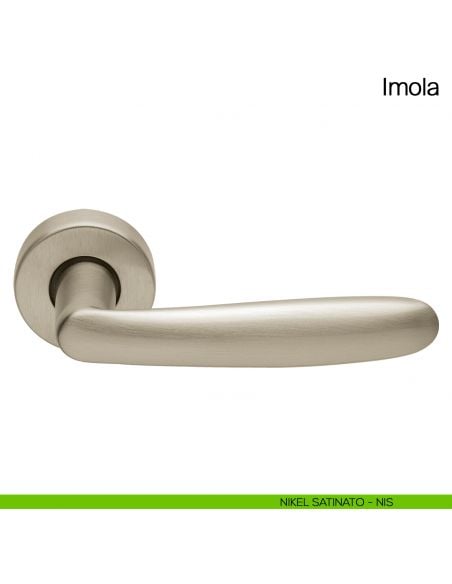 Maniglia per porta Imola Manital nikel satinato