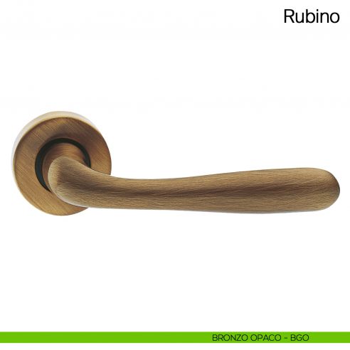 Maniglia per porta Rubino Manital bronzo opaco