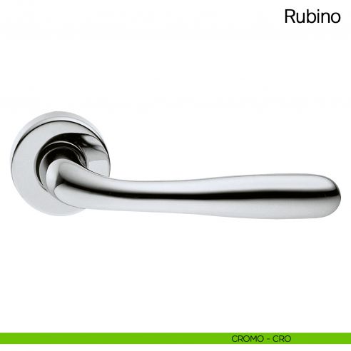 Maniglia per porta Rubino Manital cromato