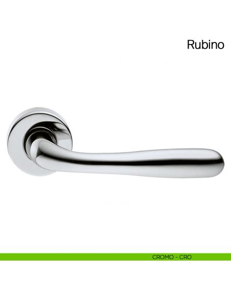 Maniglia per porta Rubino Manital cromato