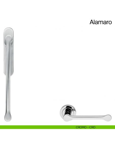 Maniglione per alzante scorrevole Alamaro Manital singolo cromato