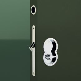 Maniglia per porta scorrevole Otto Manital con nottolino, trascinatore e serratura 2