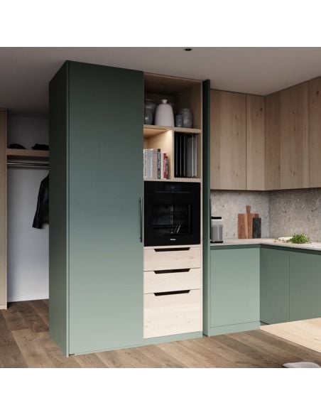 Guarnitura per ante rientranti Hafele Hawa Concepta III 25-35 Pull con maniglia