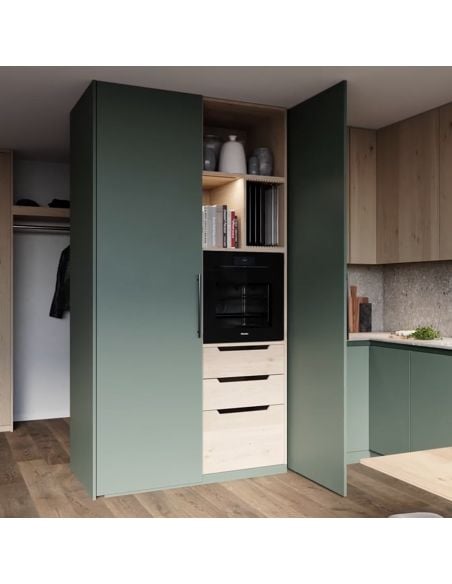 Guarnitura per ante rientranti Hafele Hawa Concepta III 25-35 Pull con maniglia