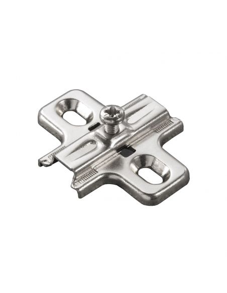 Base H 3 a croce Serie 200 montaggio tradizionale per cerniera Salice B2V3H39