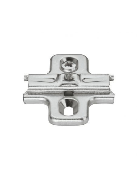 Base H 2 a croce Serie 200 montaggio tradizionale per cerniera Salice B2V3H29