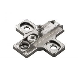 Base H 0 a croce regolabile tramite eccentrico Serie 200 montaggio tradizionale per cerniera Salice B2R3E09