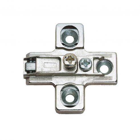 Base H 6 a croce regolabile tramite eccentrico Serie 200 montaggio tradizionale per cerniera Salice B2R3E69