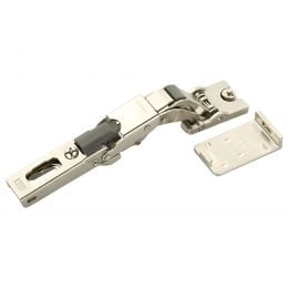 Cerniera per anta in vetro senza foratura Salice CBGQAC9 Universali Push apertura 110 gradi per ante senza maniglia