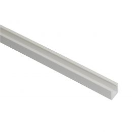 Binario Salice F1GFA1 per ante a libro bianco lunghezza 1180 mm