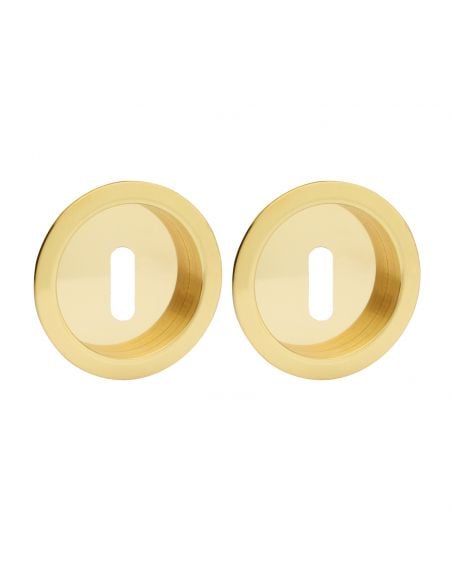 Maniglia incasso tonda foro chiave Manital art.54