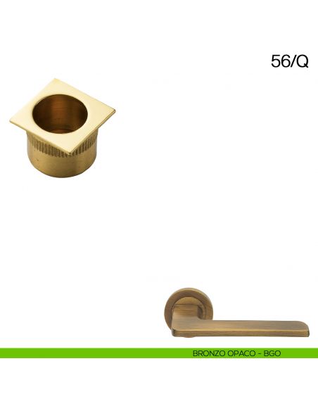 Ditale di trascinamento quadrato Manital art.56/Q bronzato