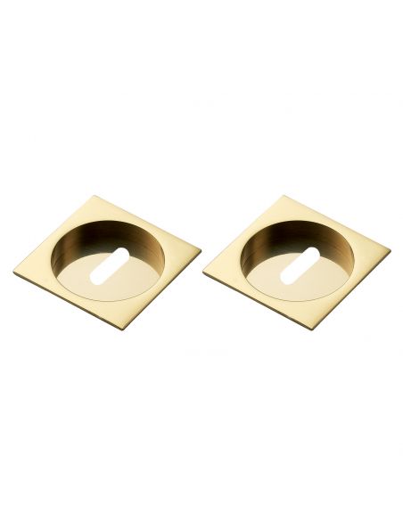 Maniglia incasso quadrata foro chiave Manital art.54/Q