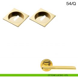 Maniglia incasso quadrata foro chiave Manital art.54/Q 2