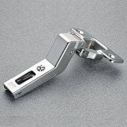 Cerniera Salice C2ABE99 Serie 200 apertura 94 gradi applicazione angolare positiva 30 gradi mezzo sormonto 2