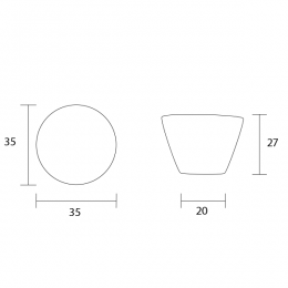 Pomello per mobile vetro pulegoso ambra Metal Style 2