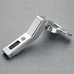 Cerniera Salice C2ABM99 Serie 200 apertura 94 gradi applicazione angolare positiva 45 gradi mezzo sormonto 2