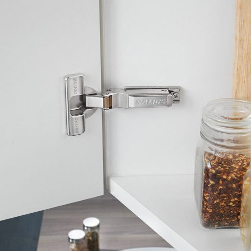 Cerniera Salice C2ABW99 Serie 200 apertura 120 gradi applicazione angolare negativa 30 gradi