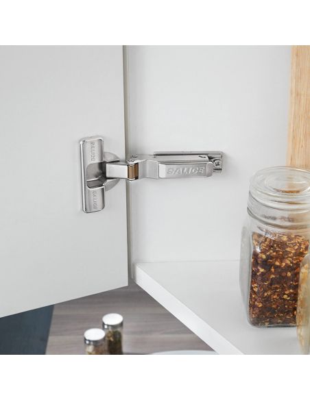 Cerniera Salice C2ABH99 Serie 200 apertura 120 gradi applicazione angolare negativa 45 gradi