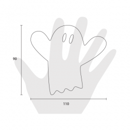 Pomello per mobile Metal Style fantasma 2