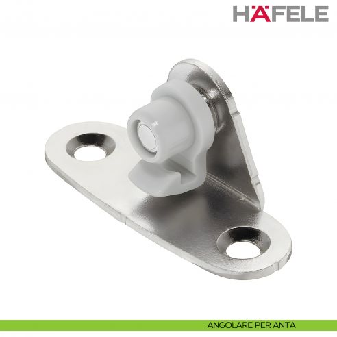 Supporto per anta a ribalta Kessebohmer Huwil Hafele Duo standard distanza dal bordo 28 mm - angolare anta