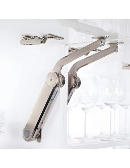 Guarnitura per anta a ribalta Kessebohmer Huwil Hafele Maxi Modello A distanza dal bordo 37 mm