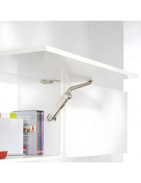 Guarnitura per anta a ribalta Kessebohmer Huwil Hafele Maxi Modello A distanza dal bordo 28 mm