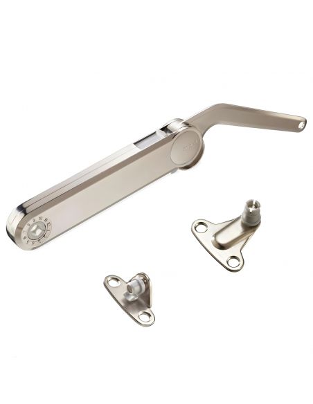 Braccetto per anta a ribalta Kessebohmer Huwil Hafele Maxi Modello B distanza dal bordo 28 mm