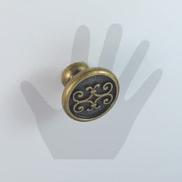 Pomello per mobile Metal Style