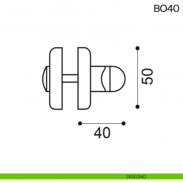Nottolino per porta Manital BO 40 2