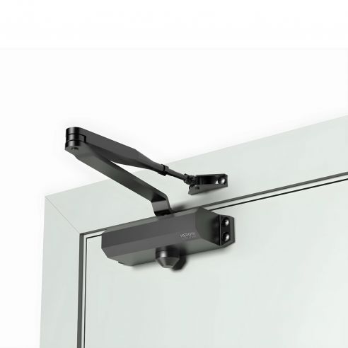 Chiudiporta aereo Meroni DC130 a forza variabile EN 3-4 braccio standard