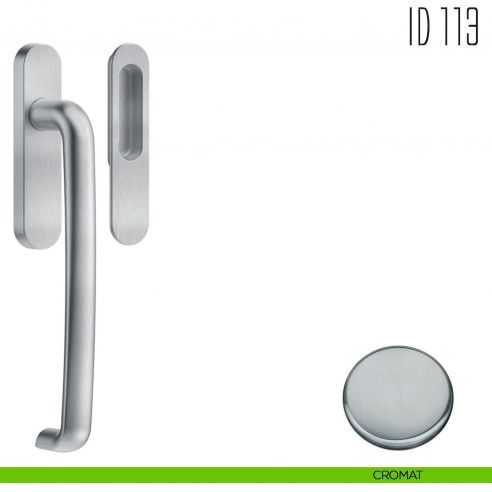 Maniglione per alzante scorrevole ID113 singolo Colombo Design cromat