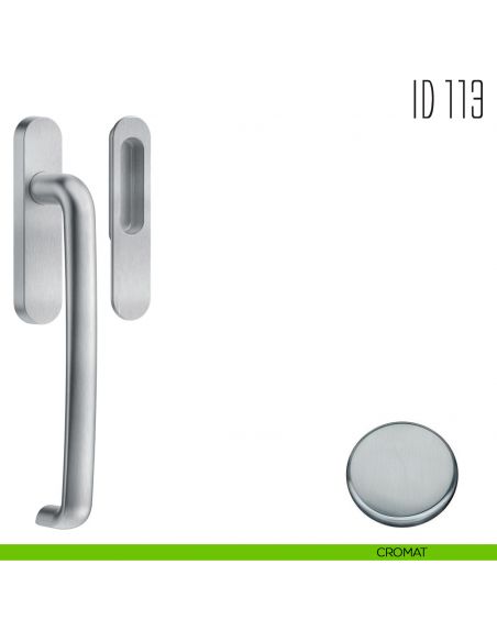 Maniglione per alzante scorrevole ID113 singolo Colombo Design cromat