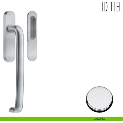 Maniglione per alzante scorrevole ID113 singolo Colombo Design cromo