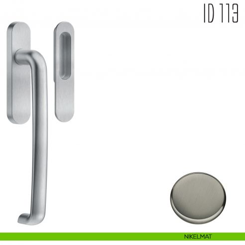 Maniglione per alzante scorrevole ID113 singolo Colombo Design nikelmat