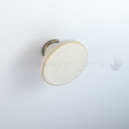 Pomello per mobile ceramica Crequelè Metal Style