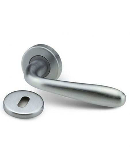 Maniglia per porta Alessandra cromo satinato