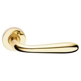 Maniglia per porta Giada ottone lucido