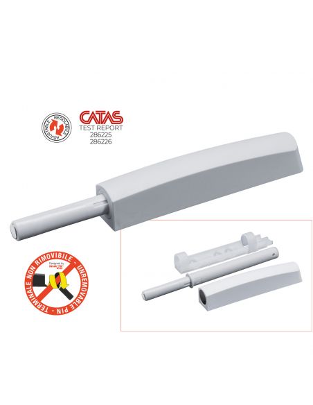 Cricchetto a scatto regolabile M-PUSH con magnete corsa mm.37 Maco 0498