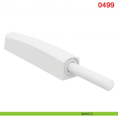Cricchetto a scatto regolabile M-PUSH con paracolpo corsa mm.37 Maco 0499