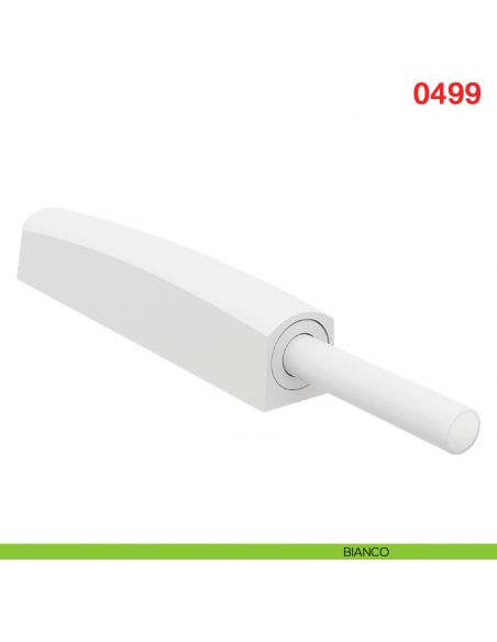 Cricchetto a scatto regolabile M-PUSH con paracolpo corsa mm.37 Maco 0499
