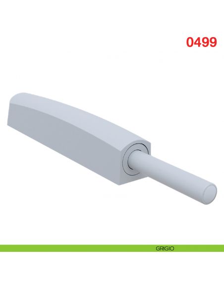 Cricchetto a scatto regolabile M-PUSH con paracolpo corsa mm.37 Maco 0499