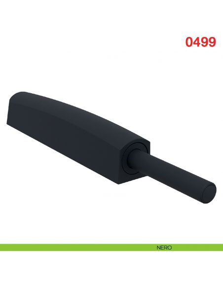 Cricchetto a scatto regolabile M-PUSH con paracolpo corsa mm.37 Maco 0499