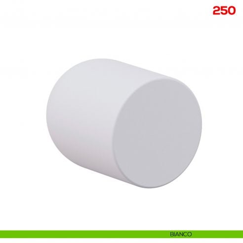 Pomello per mobile 250 Mital - bianco opaco